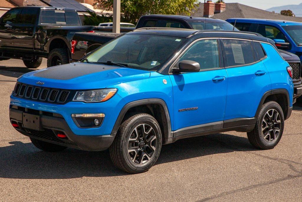 used 2021 Jeep Compass car, priced at $23,950