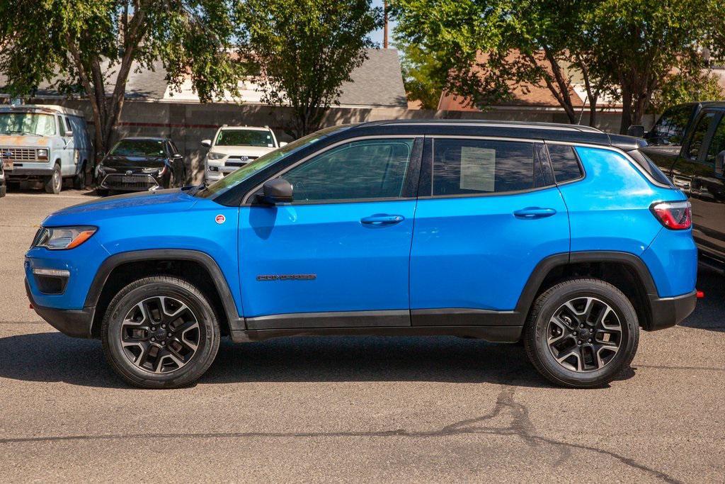 used 2021 Jeep Compass car, priced at $23,950