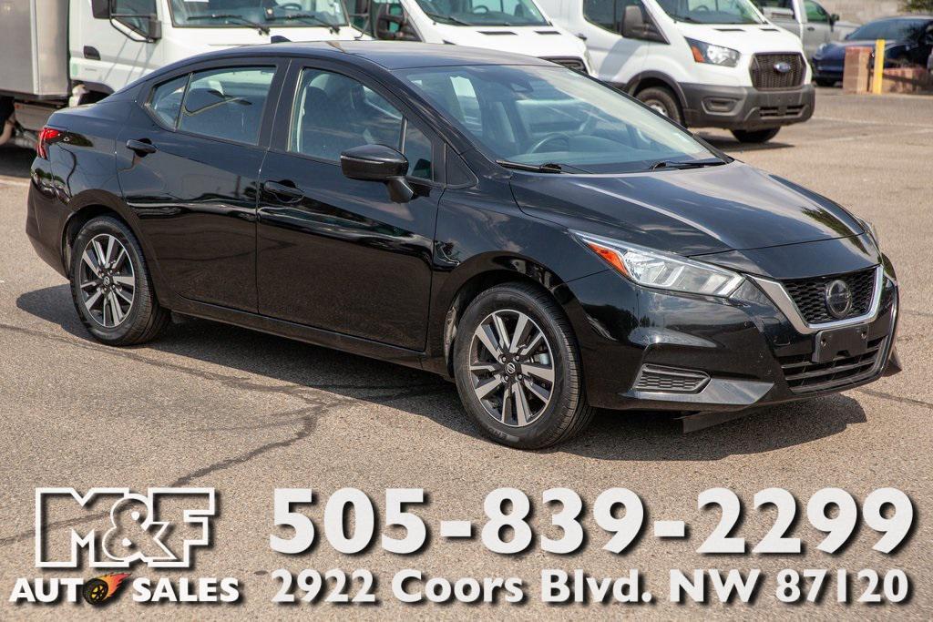 used 2021 Nissan Versa car, priced at $12,950