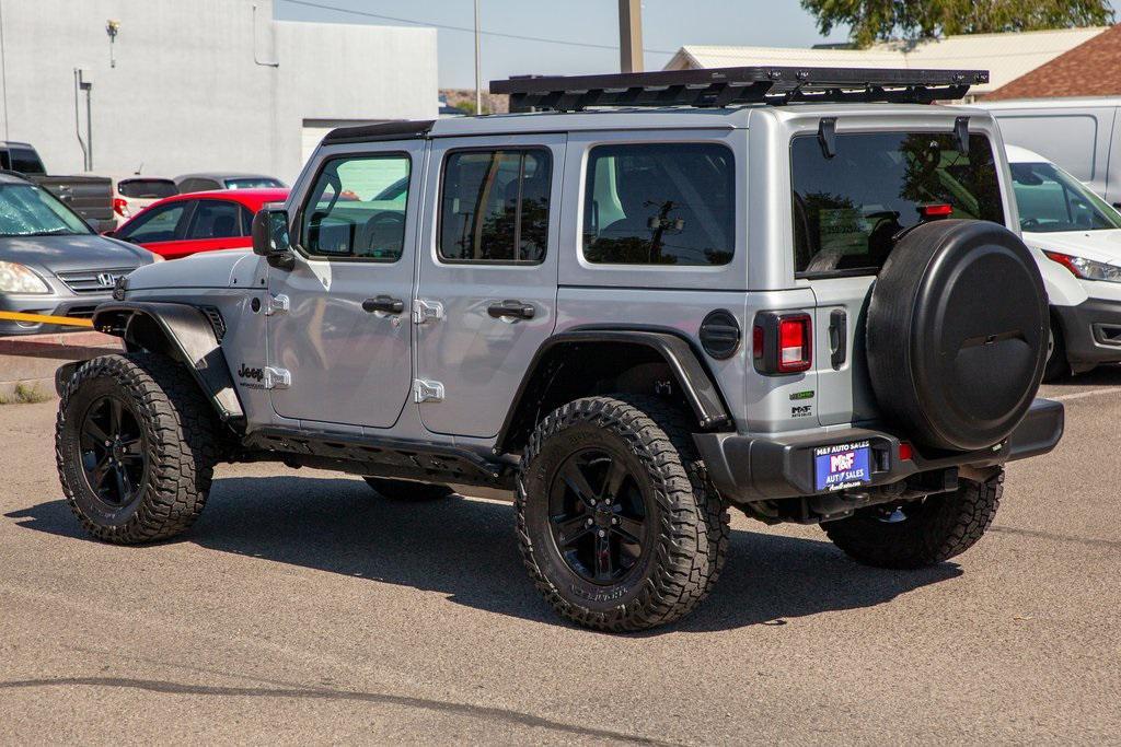 used 2022 Jeep Wrangler Unlimited car, priced at $37,499