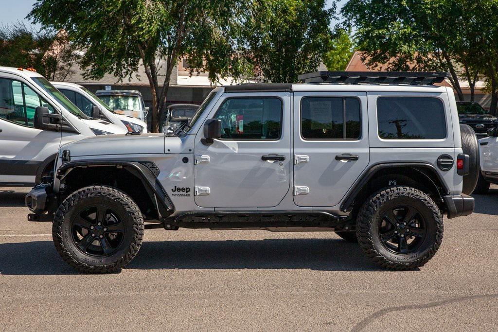 used 2022 Jeep Wrangler Unlimited car, priced at $37,499