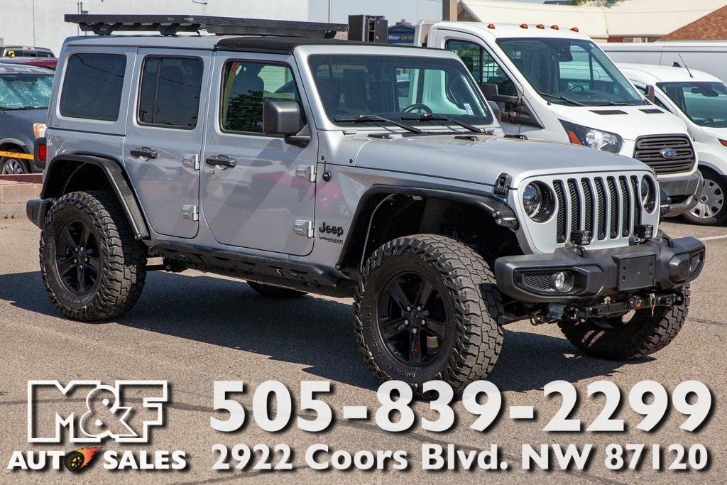 used 2022 Jeep Wrangler Unlimited car, priced at $37,499