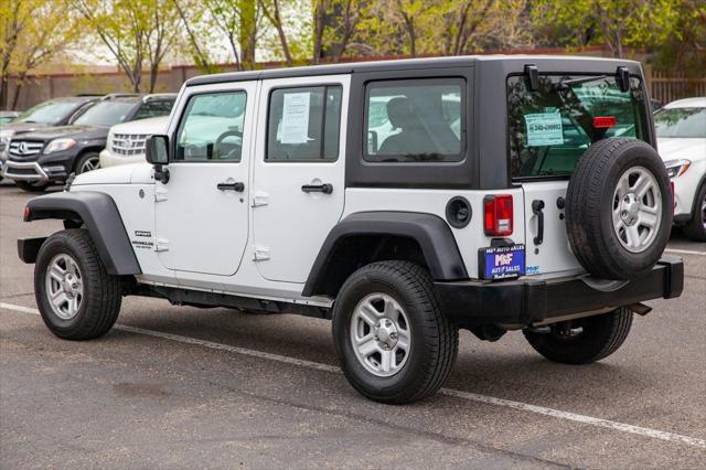 used 2015 Jeep Wrangler Unlimited car, priced at $20,950