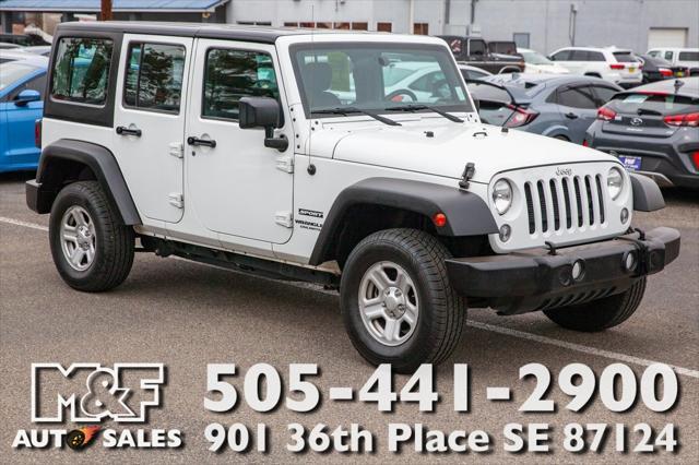 used 2015 Jeep Wrangler Unlimited car, priced at $20,950