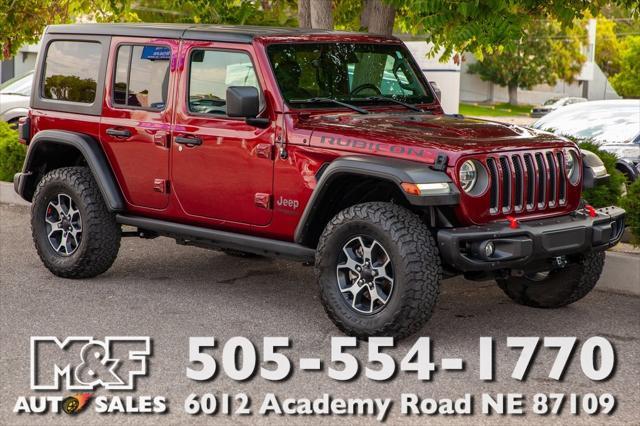 used 2021 Jeep Wrangler Unlimited car, priced at $42,950
