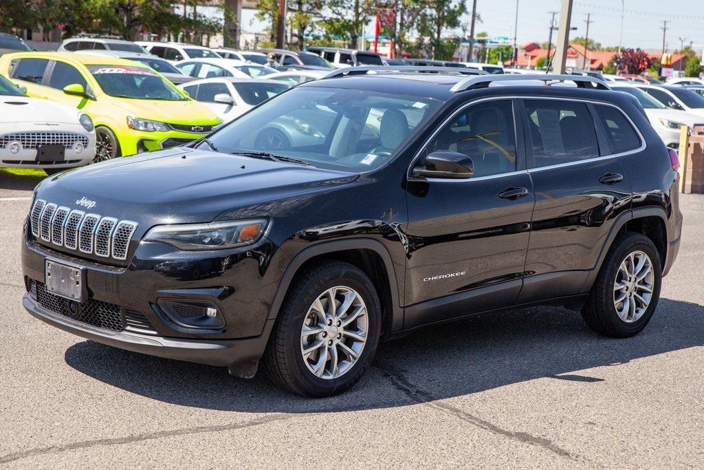 used 2021 Jeep Cherokee car, priced at $19,950