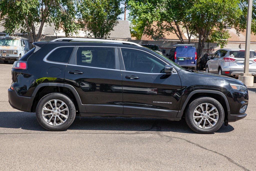 used 2021 Jeep Cherokee car, priced at $19,950