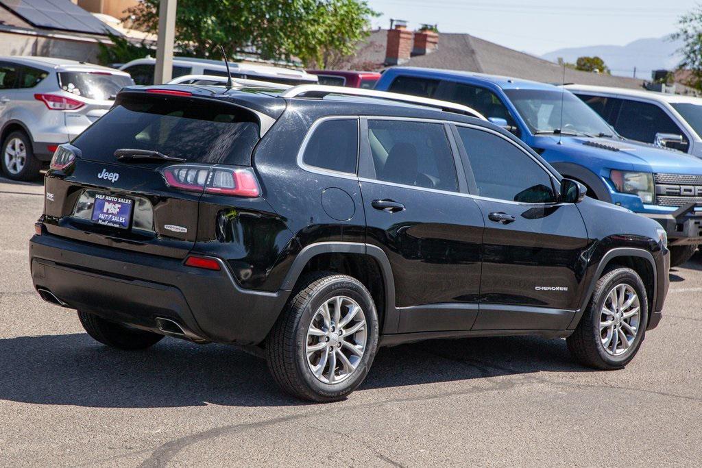 used 2021 Jeep Cherokee car, priced at $19,950