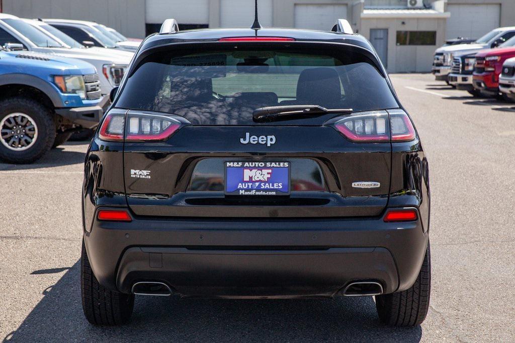 used 2021 Jeep Cherokee car, priced at $19,950