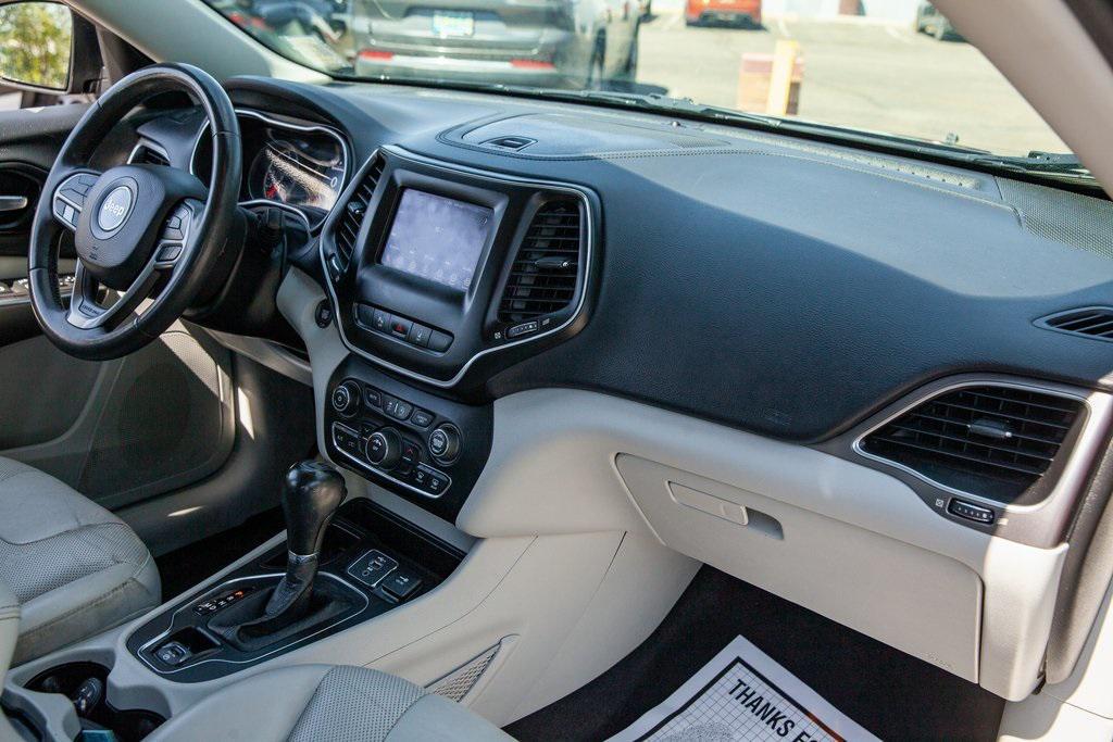 used 2021 Jeep Cherokee car, priced at $19,950