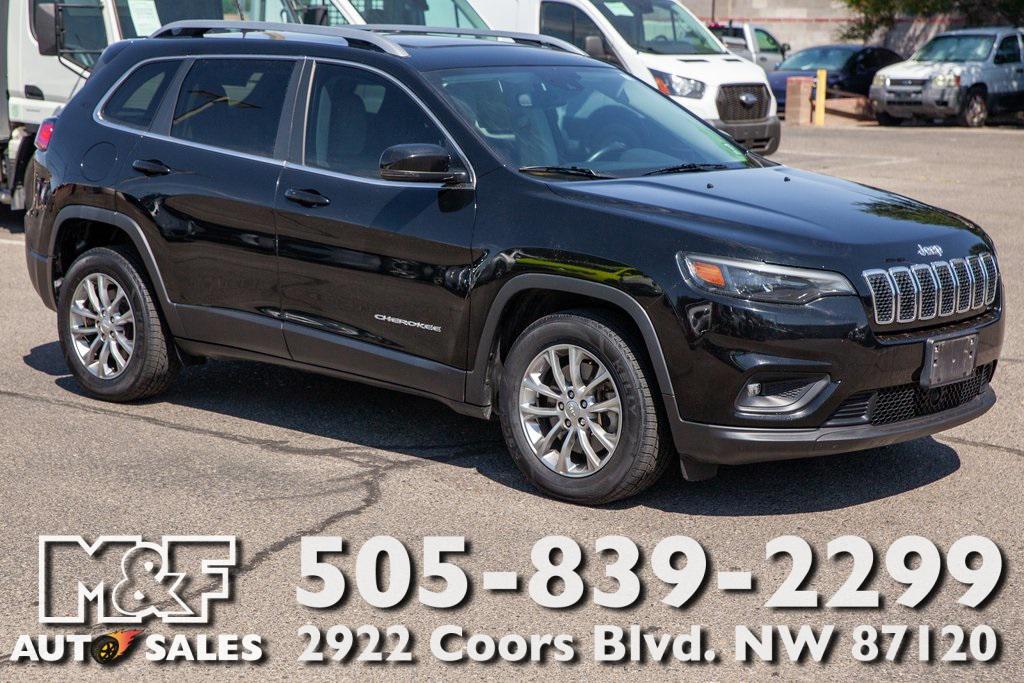 used 2021 Jeep Cherokee car, priced at $19,950