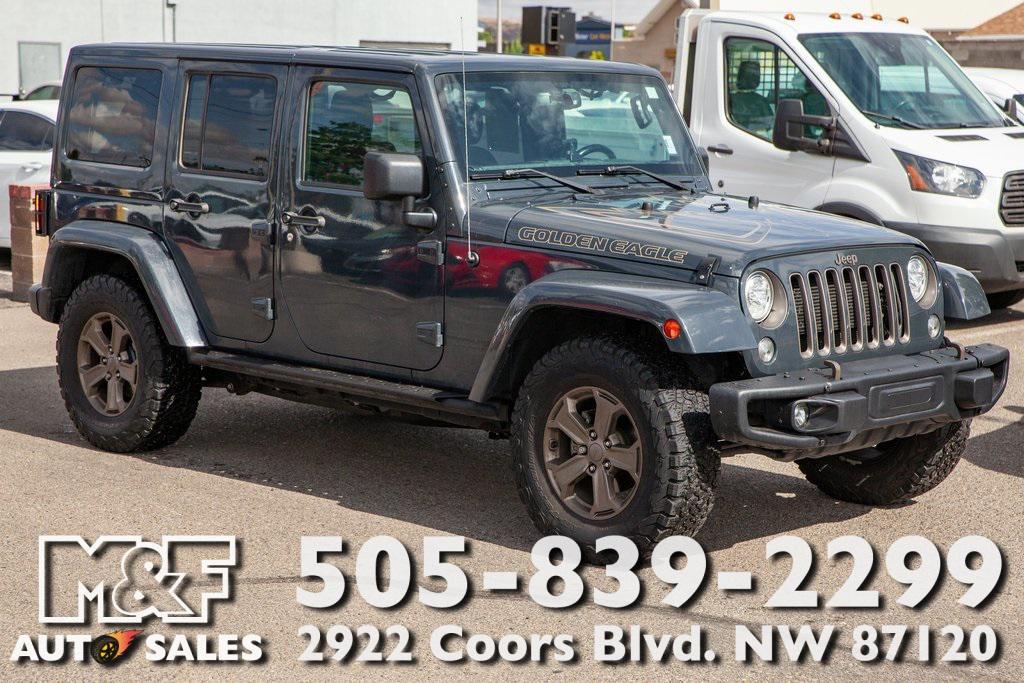 used 2018 Jeep Wrangler JK Unlimited car, priced at $20,499