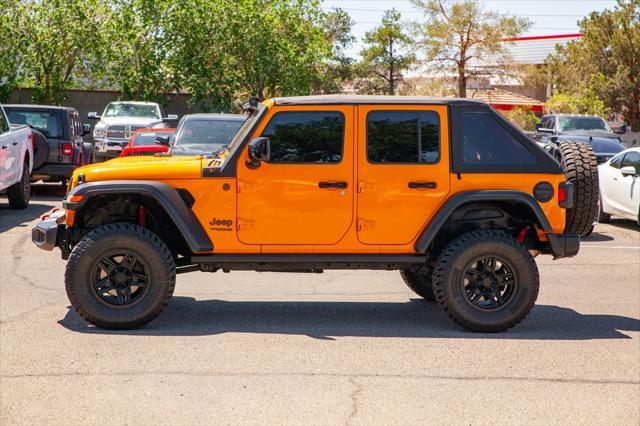used 2021 Jeep Wrangler Unlimited car, priced at $36,499