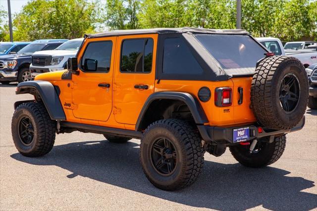 used 2021 Jeep Wrangler Unlimited car, priced at $36,499