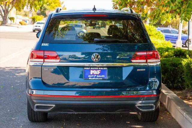 used 2021 Volkswagen Atlas car, priced at $29,950