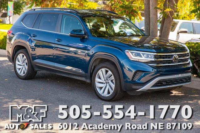 used 2021 Volkswagen Atlas car, priced at $29,950