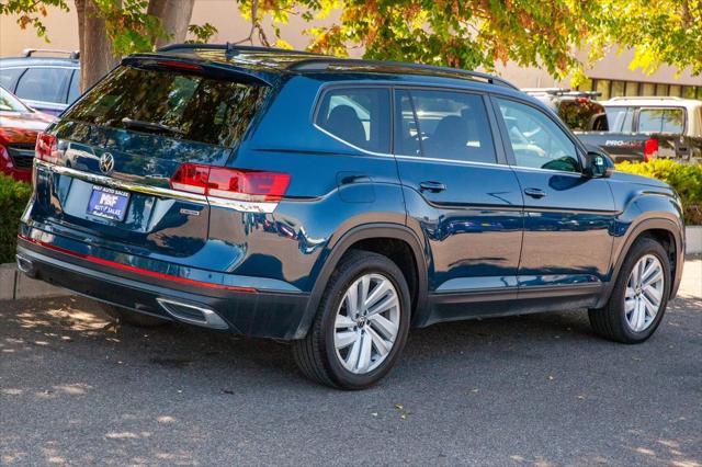 used 2021 Volkswagen Atlas car, priced at $29,950