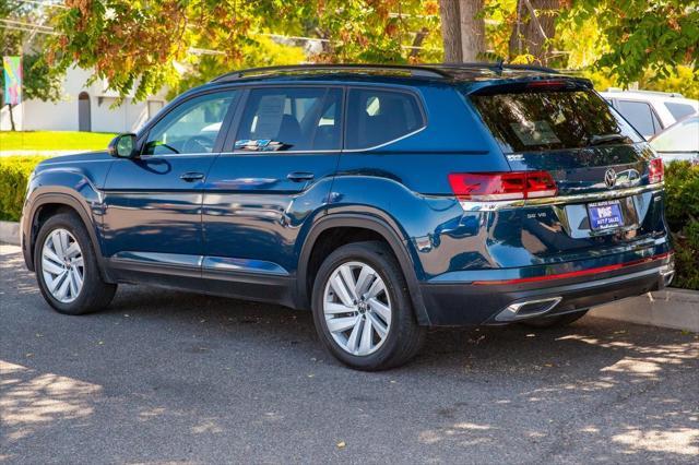 used 2021 Volkswagen Atlas car, priced at $29,950