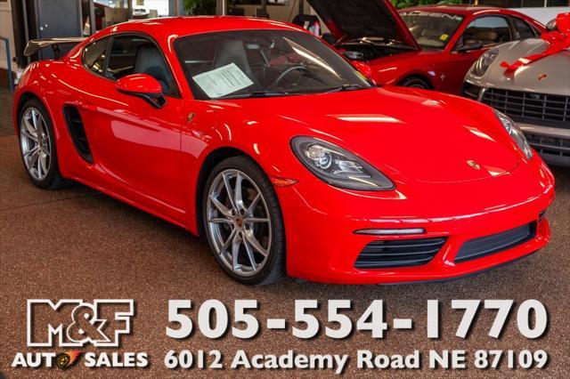 used 2018 Porsche 718 Cayman car, priced at $49,950