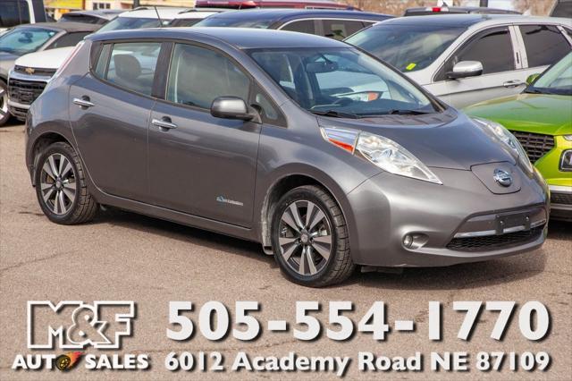 used 2015 Nissan Leaf car, priced at $6,850