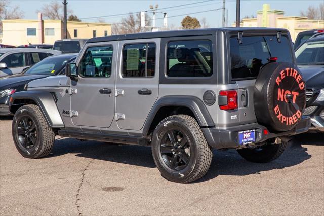 used 2020 Jeep Wrangler Unlimited car, priced at $32,499