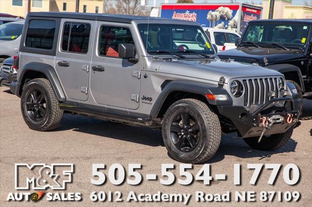 used 2020 Jeep Wrangler Unlimited car, priced at $32,499