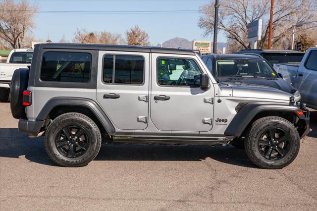 used 2020 Jeep Wrangler Unlimited car, priced at $32,499