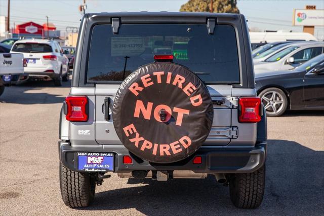 used 2020 Jeep Wrangler Unlimited car, priced at $32,499