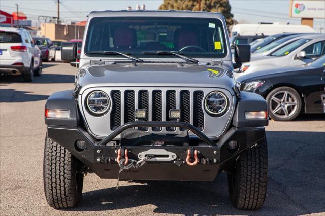 used 2020 Jeep Wrangler Unlimited car, priced at $32,499