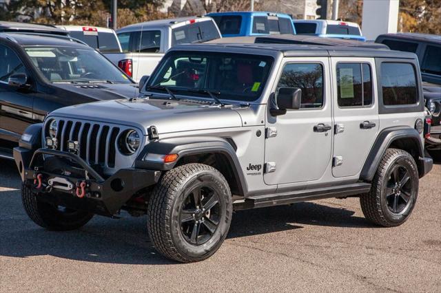 used 2020 Jeep Wrangler Unlimited car, priced at $32,499