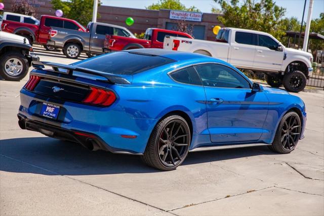 used 2018 Ford Mustang car, priced at $21,950