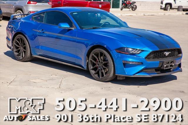 used 2018 Ford Mustang car, priced at $21,950