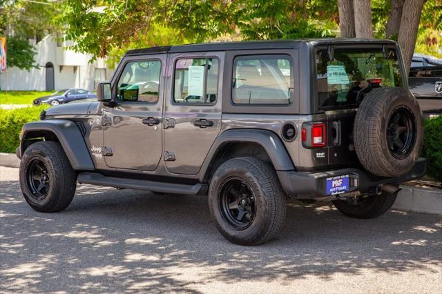 used 2020 Jeep Wrangler Unlimited car, priced at $29,499