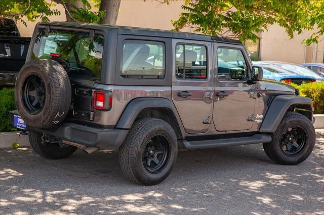 used 2020 Jeep Wrangler Unlimited car, priced at $29,499