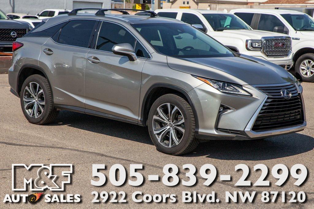 used 2018 Lexus RX 450h car, priced at $32,950