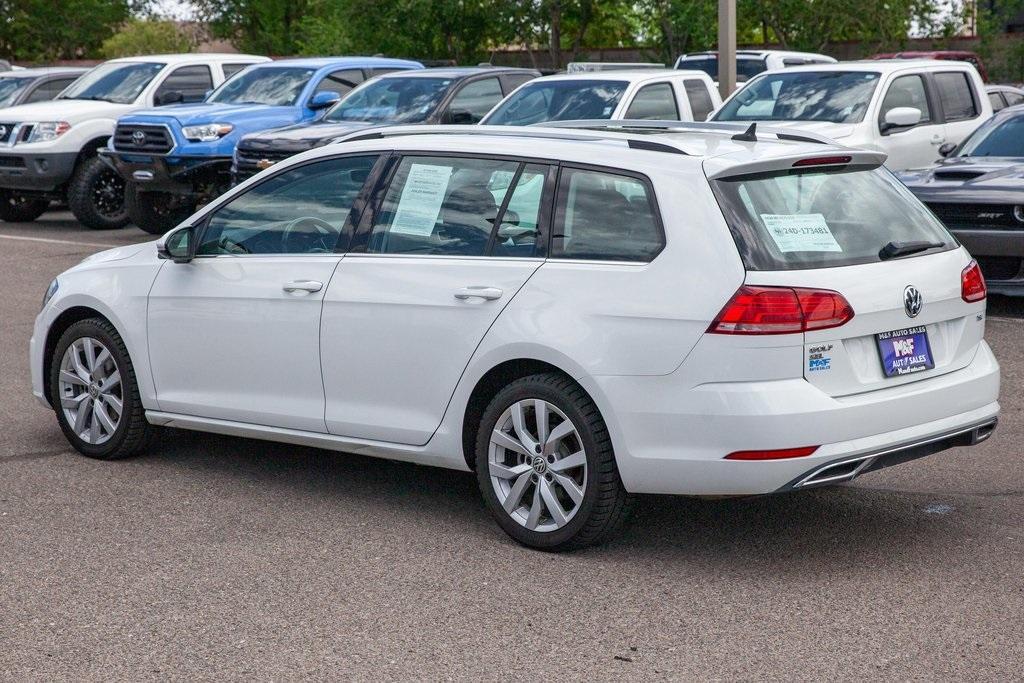 used 2018 Volkswagen Golf SportWagen car, priced at $20,950