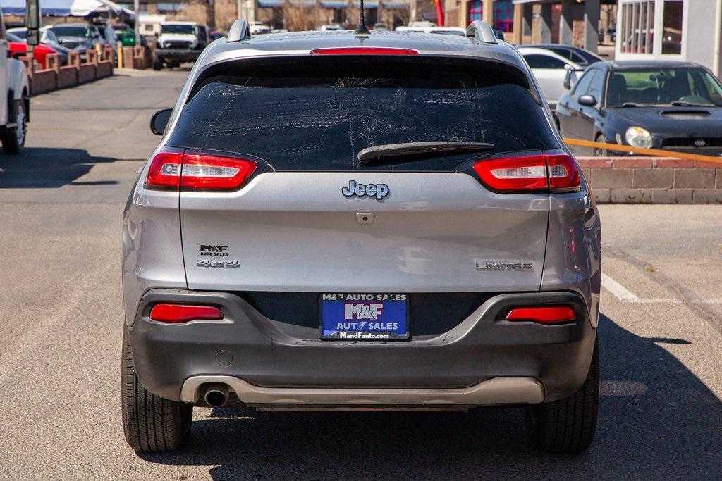 used 2017 Jeep Cherokee car, priced at $12,400