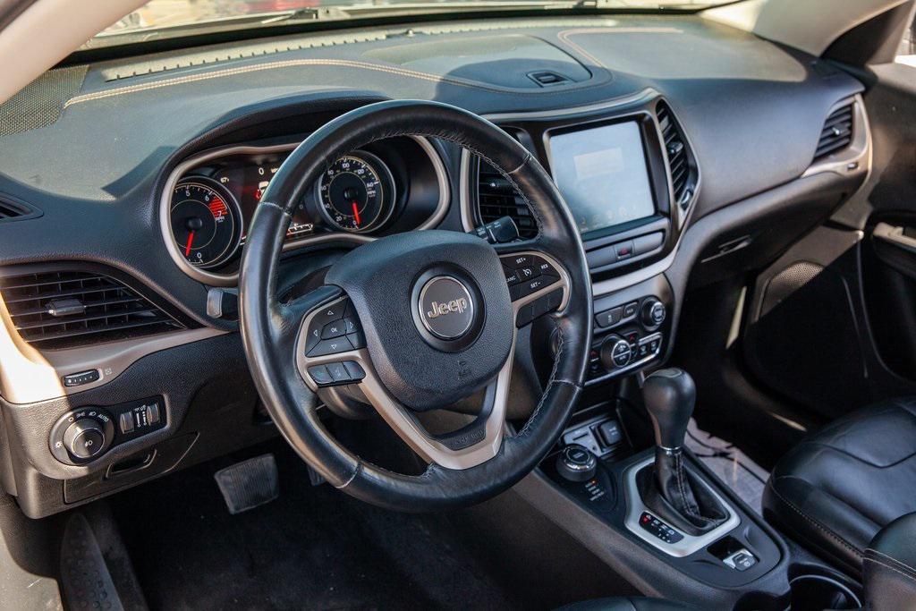 used 2017 Jeep Cherokee car, priced at $12,400