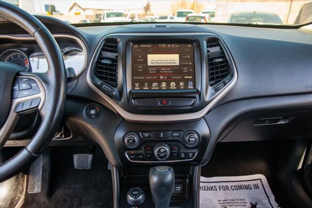 used 2017 Jeep Cherokee car, priced at $15,650