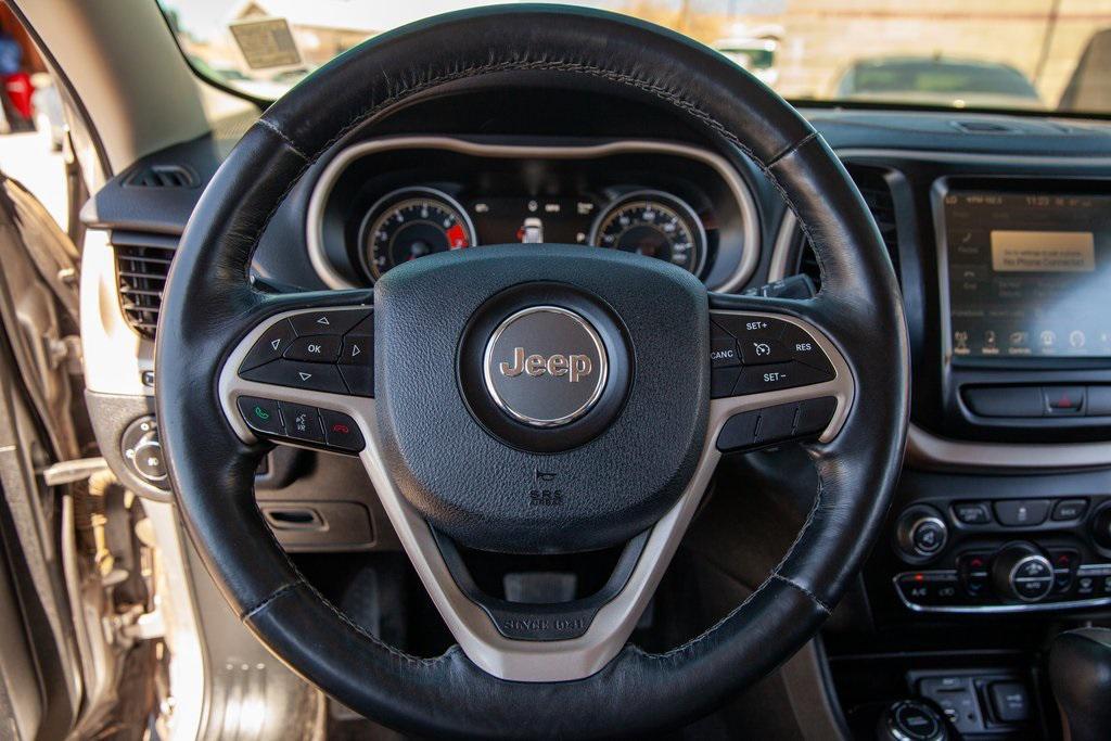 used 2017 Jeep Cherokee car, priced at $12,400
