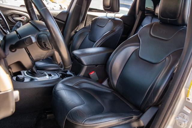used 2017 Jeep Cherokee car, priced at $15,650