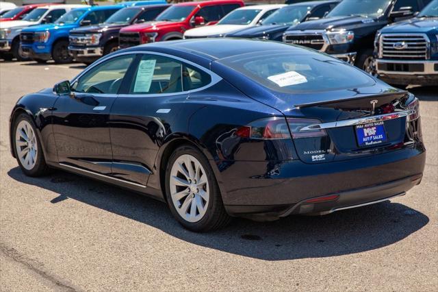 used 2013 Tesla Model S car, priced at $18,950