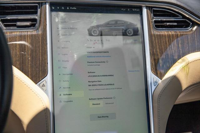 used 2013 Tesla Model S car, priced at $18,950
