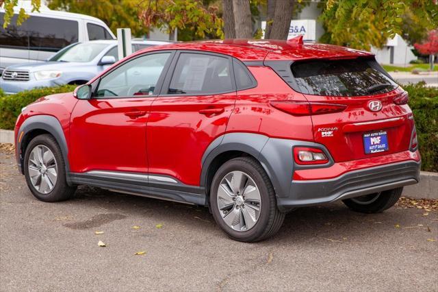 used 2021 Hyundai Kona EV car, priced at $21,950