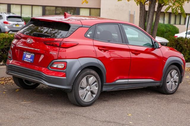 used 2021 Hyundai Kona EV car, priced at $21,950