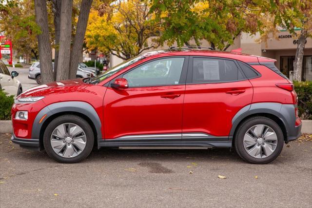 used 2021 Hyundai Kona EV car, priced at $21,950