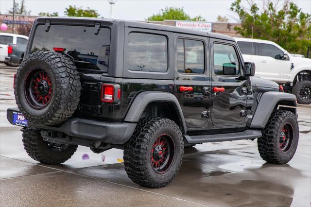 used 2021 Jeep Wrangler Unlimited car, priced at $33,950