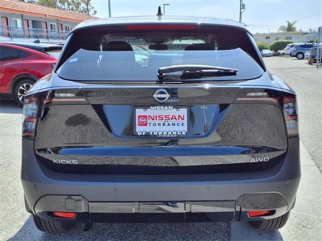 new 2025 Nissan Kicks car, priced at $25,555