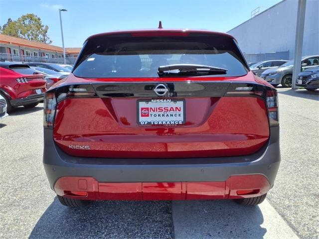new 2025 Nissan Kicks car, priced at $24,254