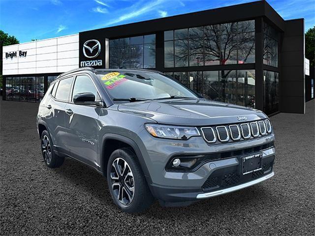 used 2022 Jeep Compass car, priced at $21,994